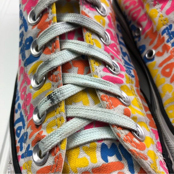 Converse Chuck Taylors Women’s My Story Low Platform Sneakers Sz 9 - Picture 4 of 11